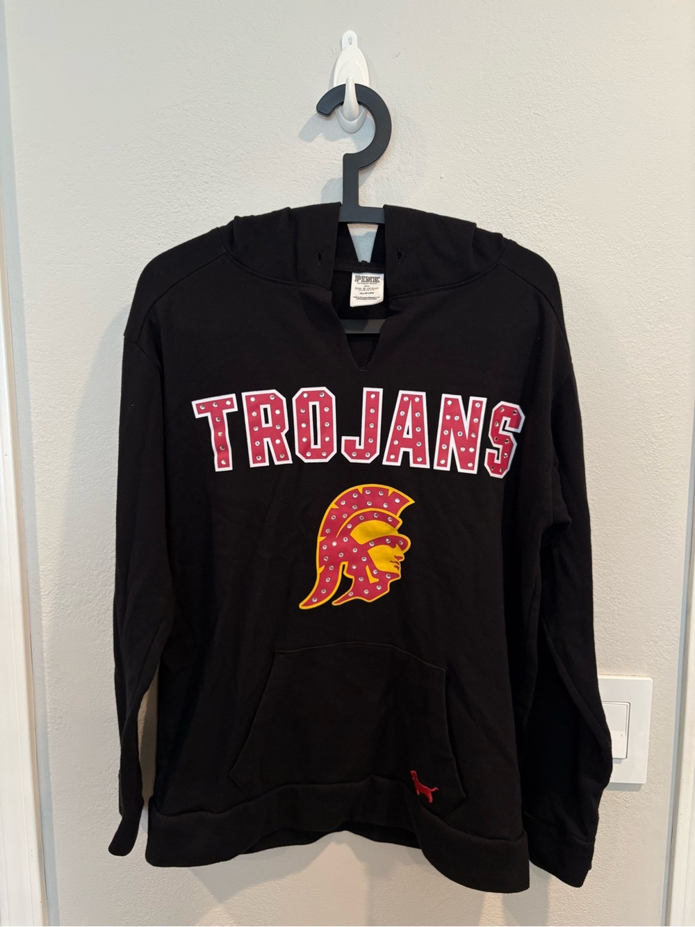 Victoria’s Secret PINK USC Trojans Lightweight Pullover Women’s Size XS EUC Rare - Picture 2 of 12